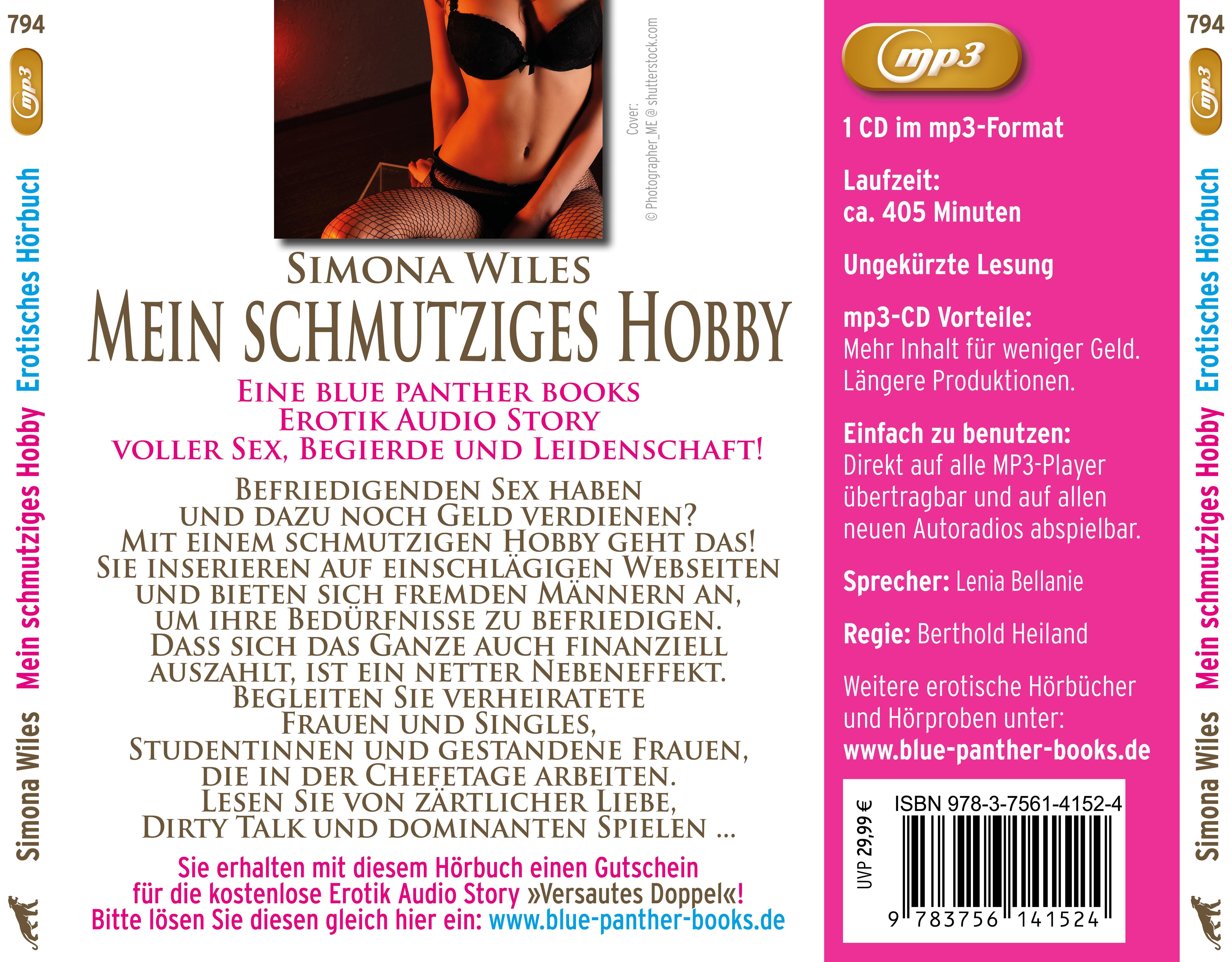 Mein schmutziges Hobby | 11 geile heiße erotische Geschichten | Erotik Audio Story | Erotisches Hörbuch MP3CD