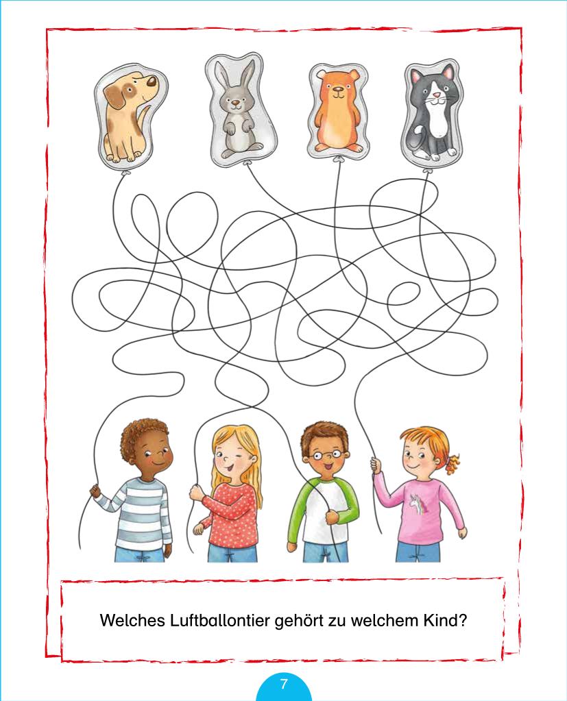 Mein großes Vorschulbuch - Zuordnen, vergleichen, Fehler finden