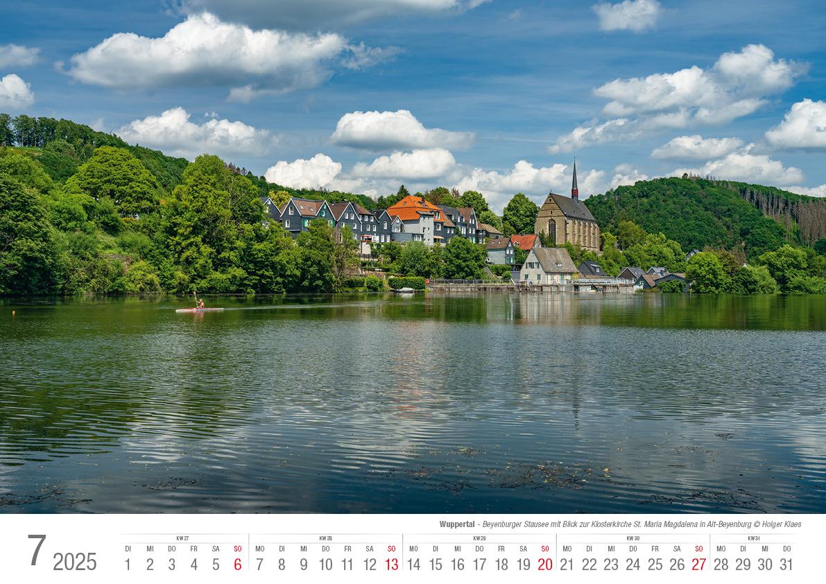 Wuppertal 2025 Bildkalender A3 Spiralbindung