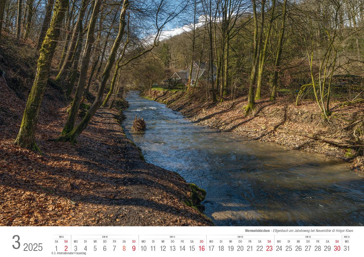 Wermelskirchen 2025 Bildkalender A3 Spiralbindung