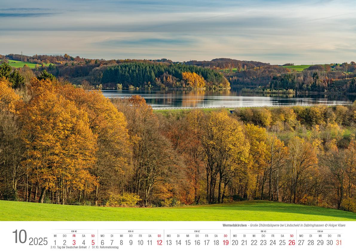 Wermelskirchen 2025 Bildkalender A3 Spiralbindung