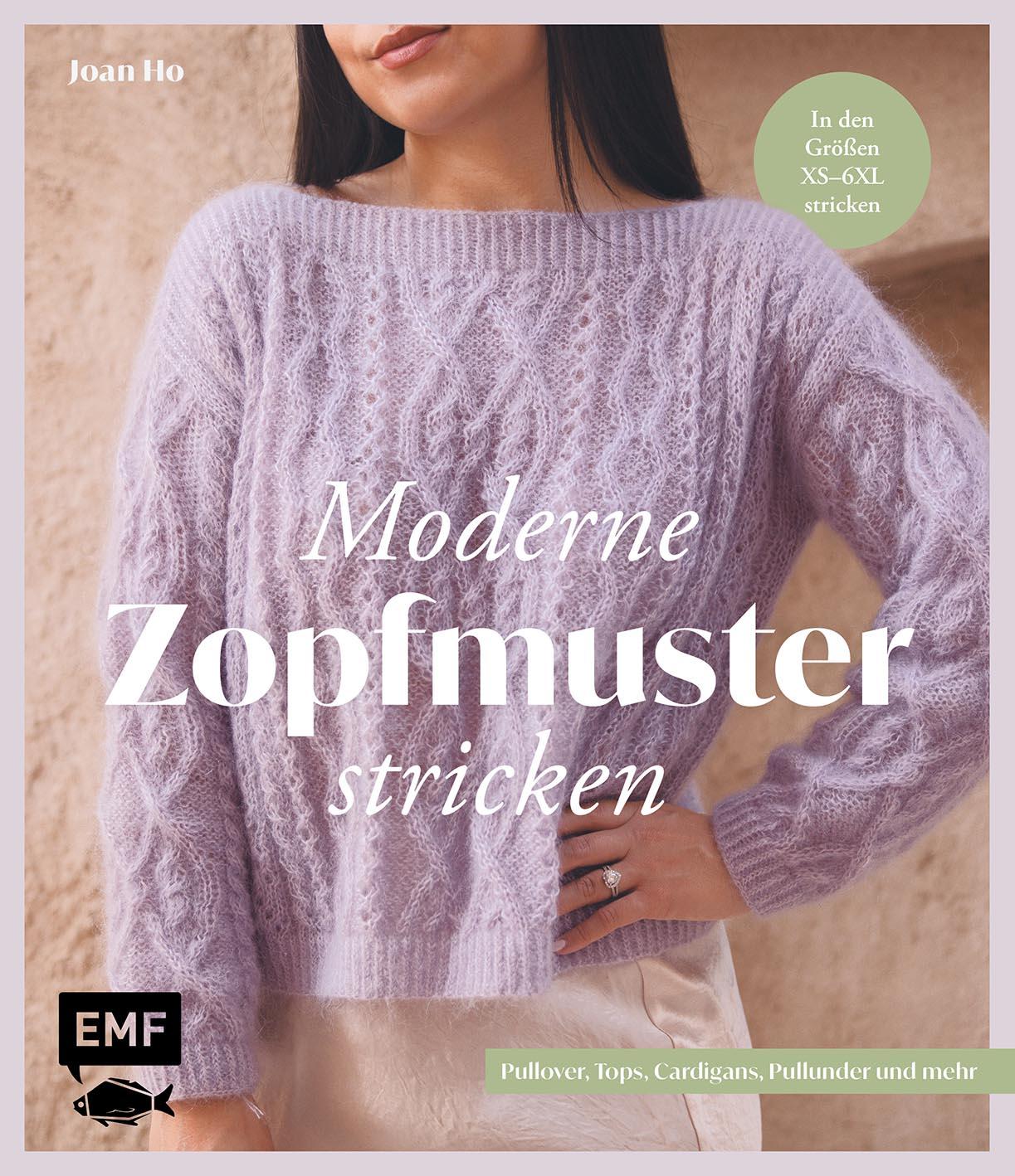 Moderne Zopfmuster stricken