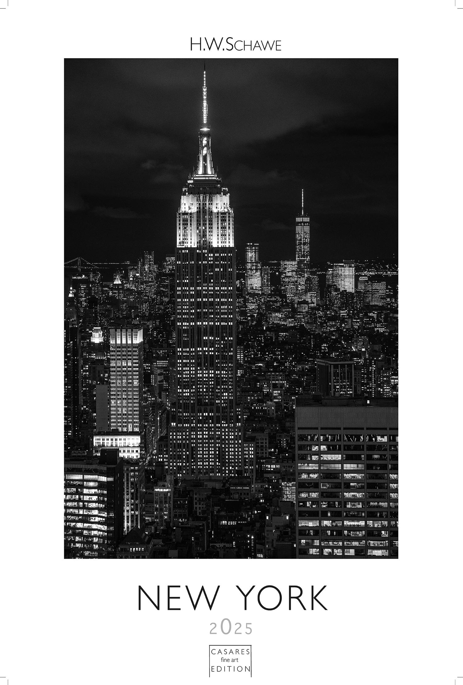 New York schwarz-weiss 2025 L 59x42cm