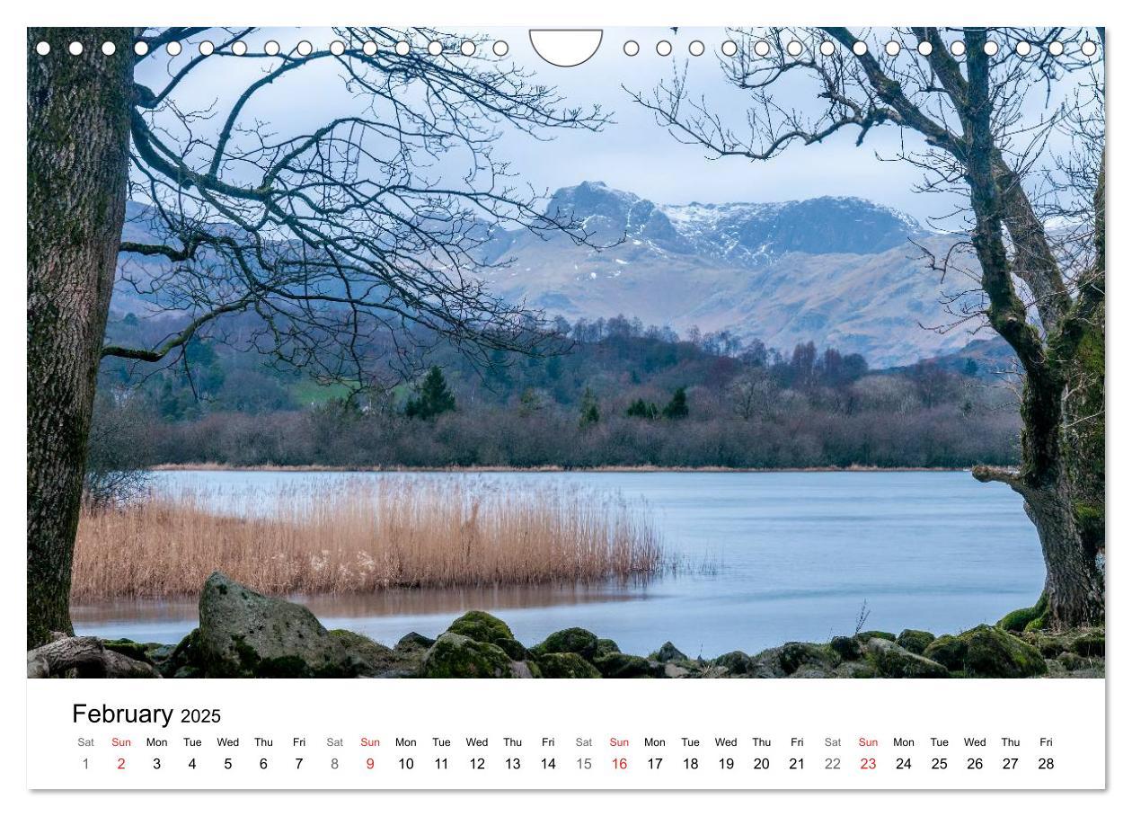 The Lake District 2025 Calendar (Wall Calendar 2025 DIN A4 landscape), CALVENDO 12 Month Wall Calendar