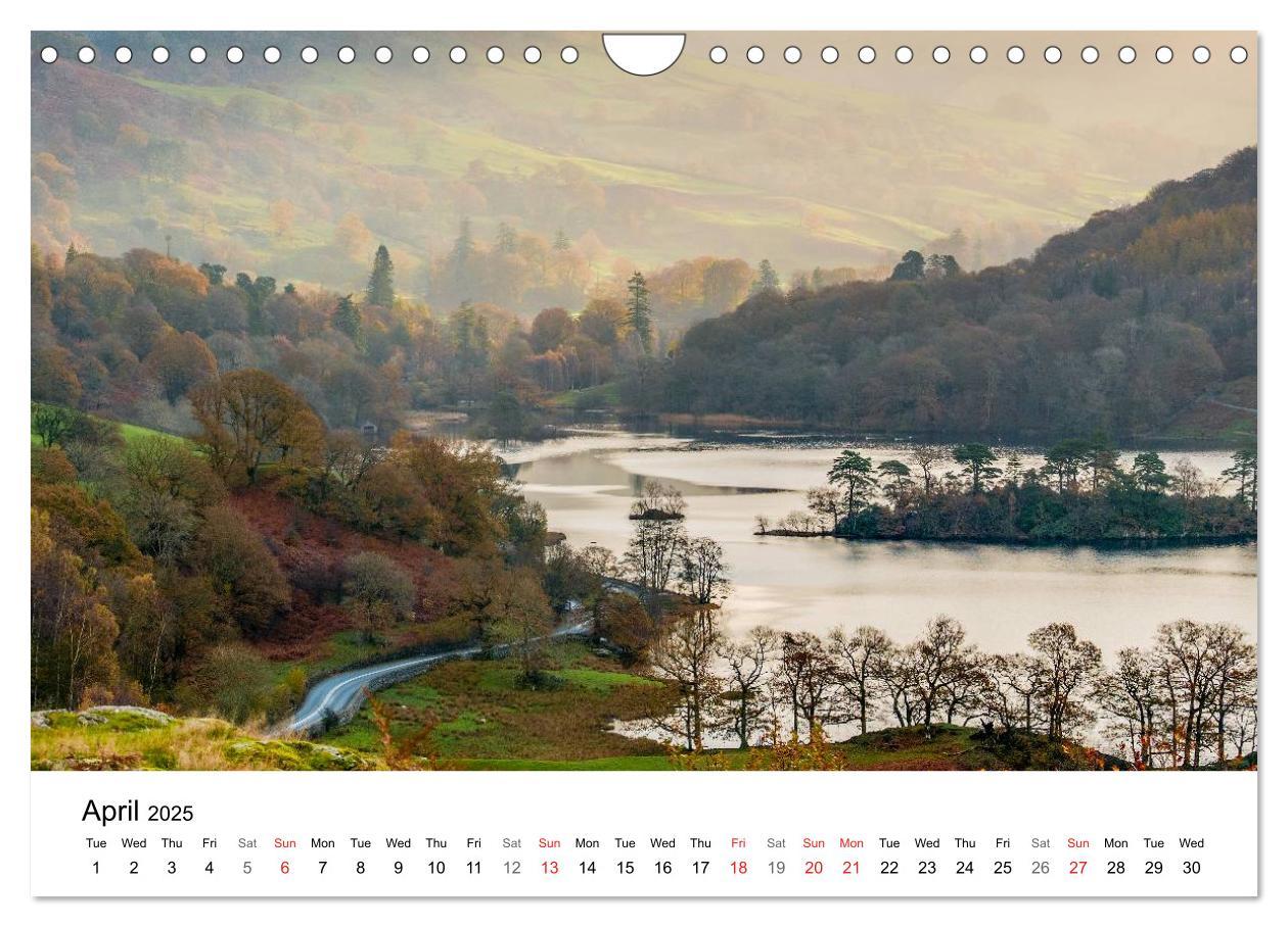 The Lake District 2025 Calendar (Wall Calendar 2025 DIN A4 landscape), CALVENDO 12 Month Wall Calendar