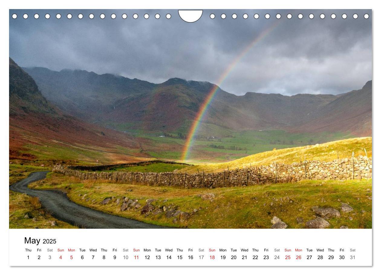 The Lake District 2025 Calendar (Wall Calendar 2025 DIN A4 landscape), CALVENDO 12 Month Wall Calendar