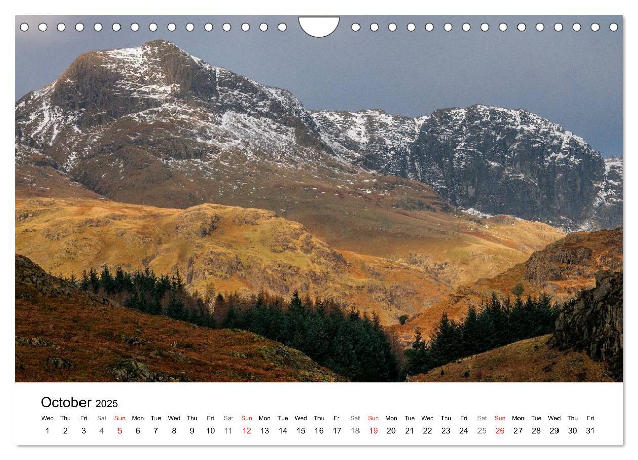 The Lake District 2025 Calendar (Wall Calendar 2025 DIN A4 landscape), CALVENDO 12 Month Wall Calendar