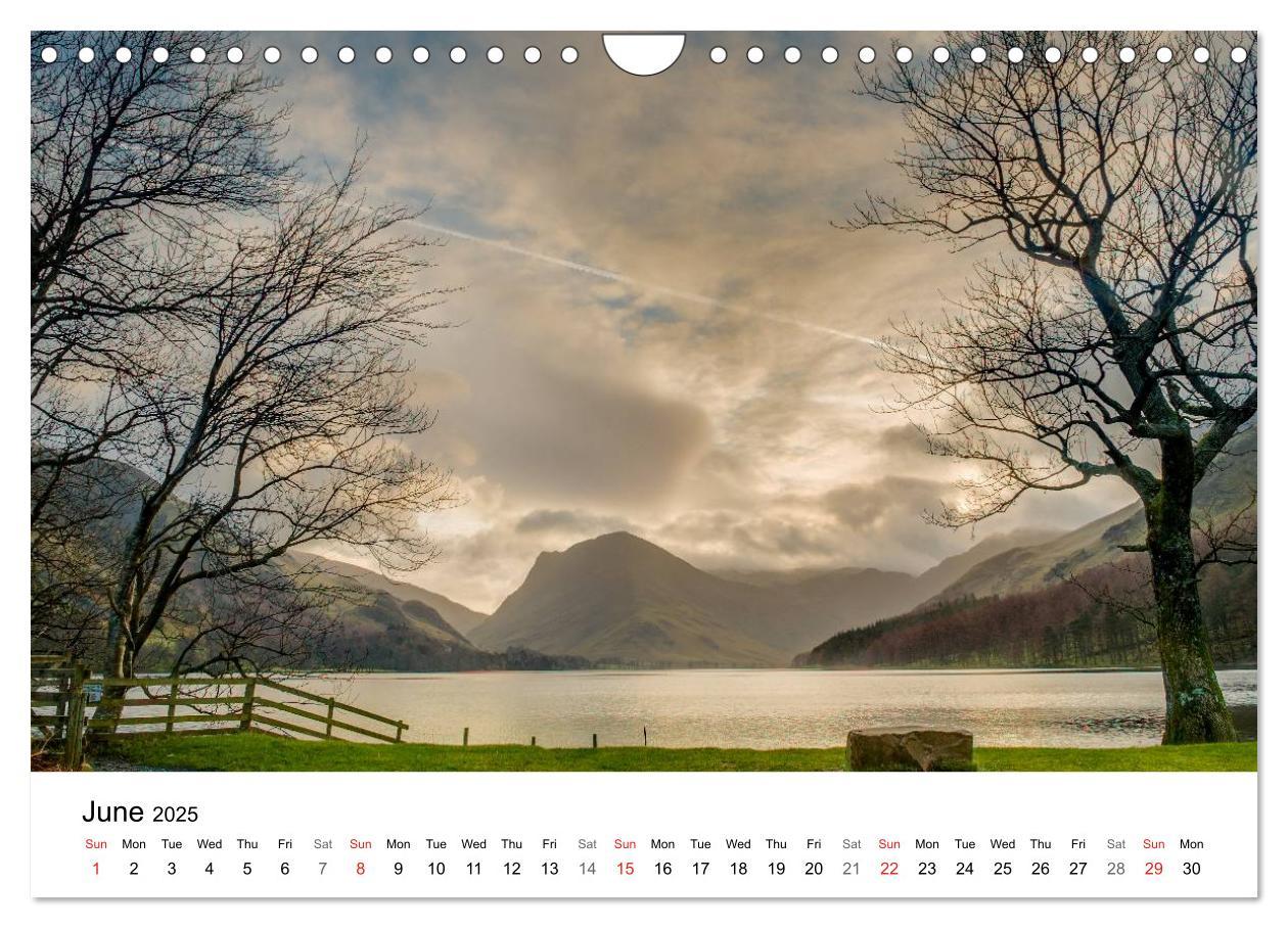 The Lake District 2025 Calendar (Wall Calendar 2025 DIN A4 landscape), CALVENDO 12 Month Wall Calendar