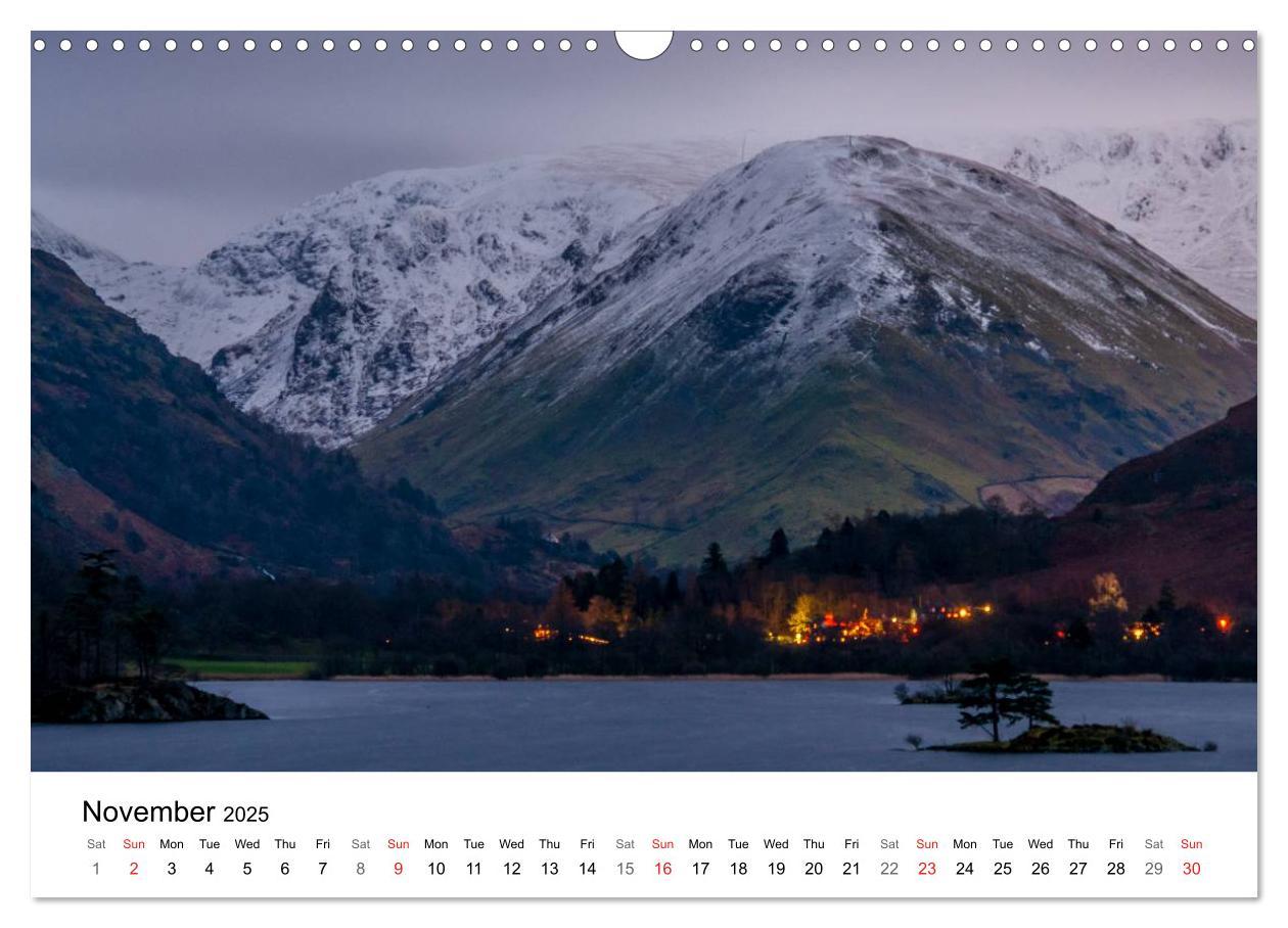 The Lake District 2025 Calendar (Wall Calendar 2025 DIN A3 landscape), CALVENDO 12 Month Wall Calendar