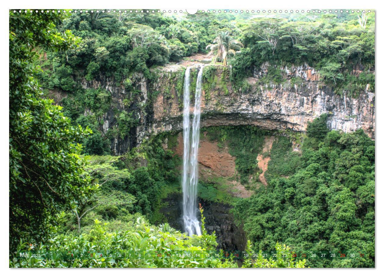 Mauritius - Die Perle im Indischen Ozean (Wandkalender 2025 DIN A2 quer), CALVENDO Monatskalender