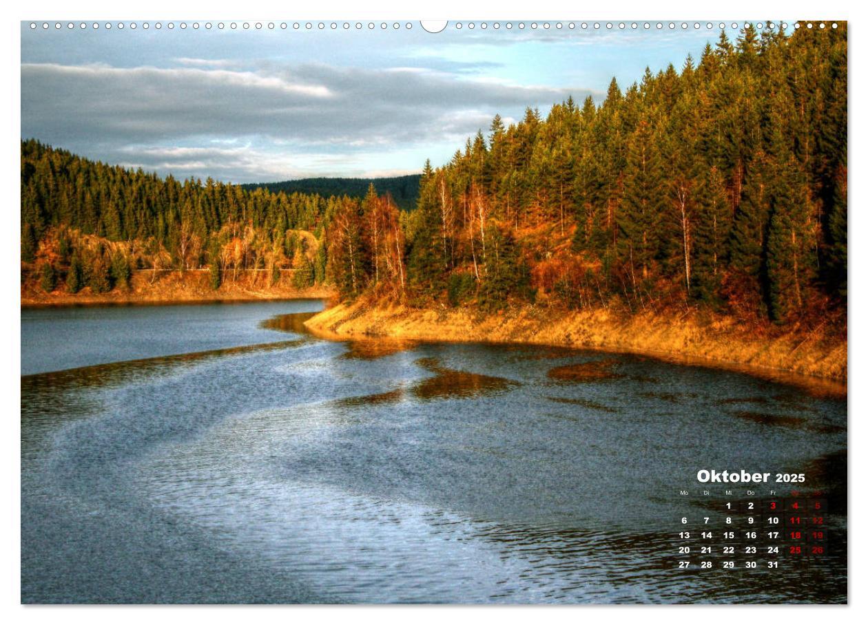 Bilder aus dem schönen Harz (hochwertiger Premium Wandkalender 2025 DIN A2 quer), Kunstdruck in Hochglanz