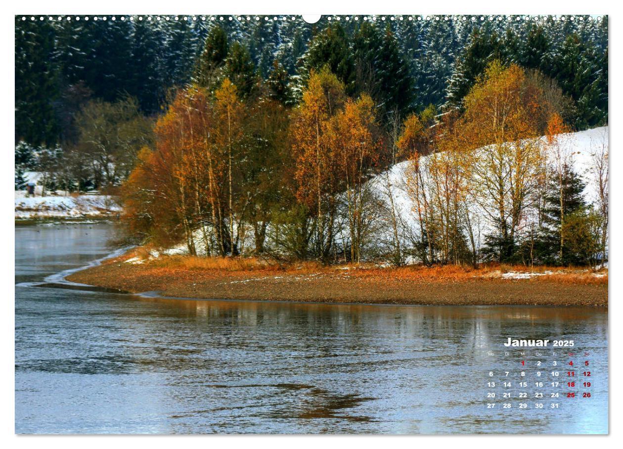 Bilder aus dem schönen Harz (hochwertiger Premium Wandkalender 2025 DIN A2 quer), Kunstdruck in Hochglanz