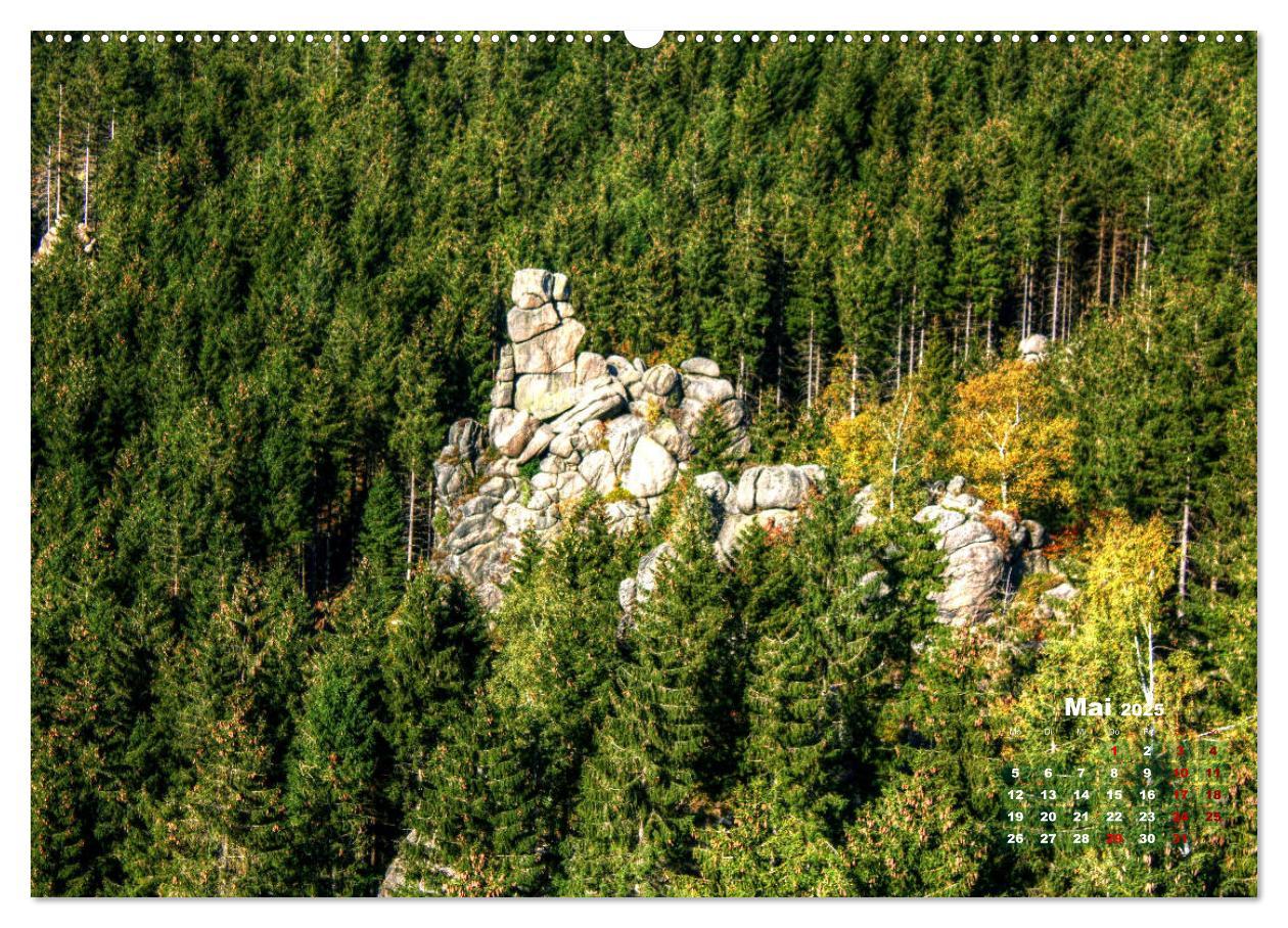 Bilder aus dem schönen Harz (hochwertiger Premium Wandkalender 2025 DIN A2 quer), Kunstdruck in Hochglanz