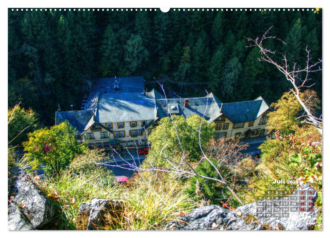 Bilder aus dem schönen Harz (hochwertiger Premium Wandkalender 2025 DIN A2 quer), Kunstdruck in Hochglanz