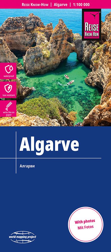 Reise Know-How Landkarte Algarve 1 : 100.000