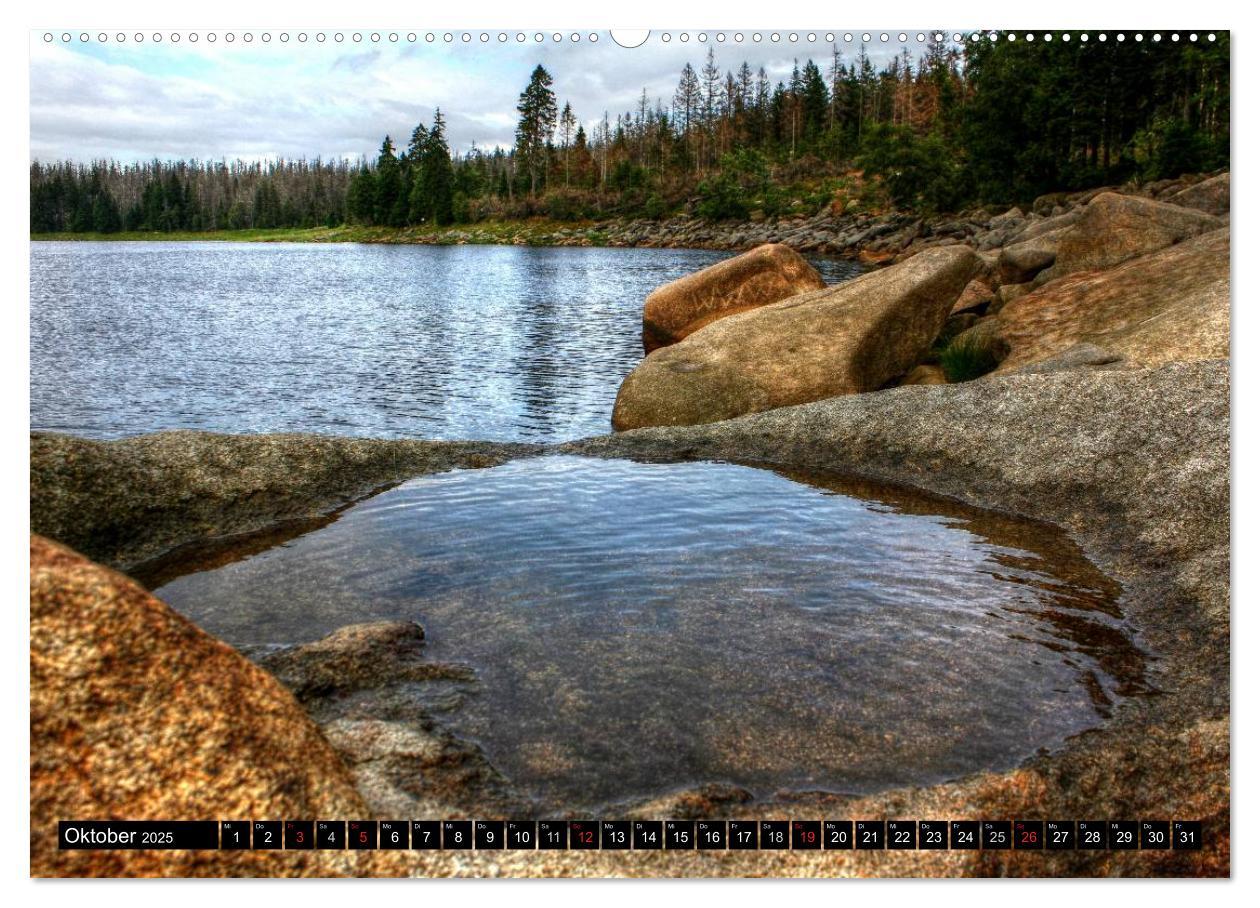 Verzauberter Harz (Wandkalender 2025 DIN A2 quer), CALVENDO Monatskalender