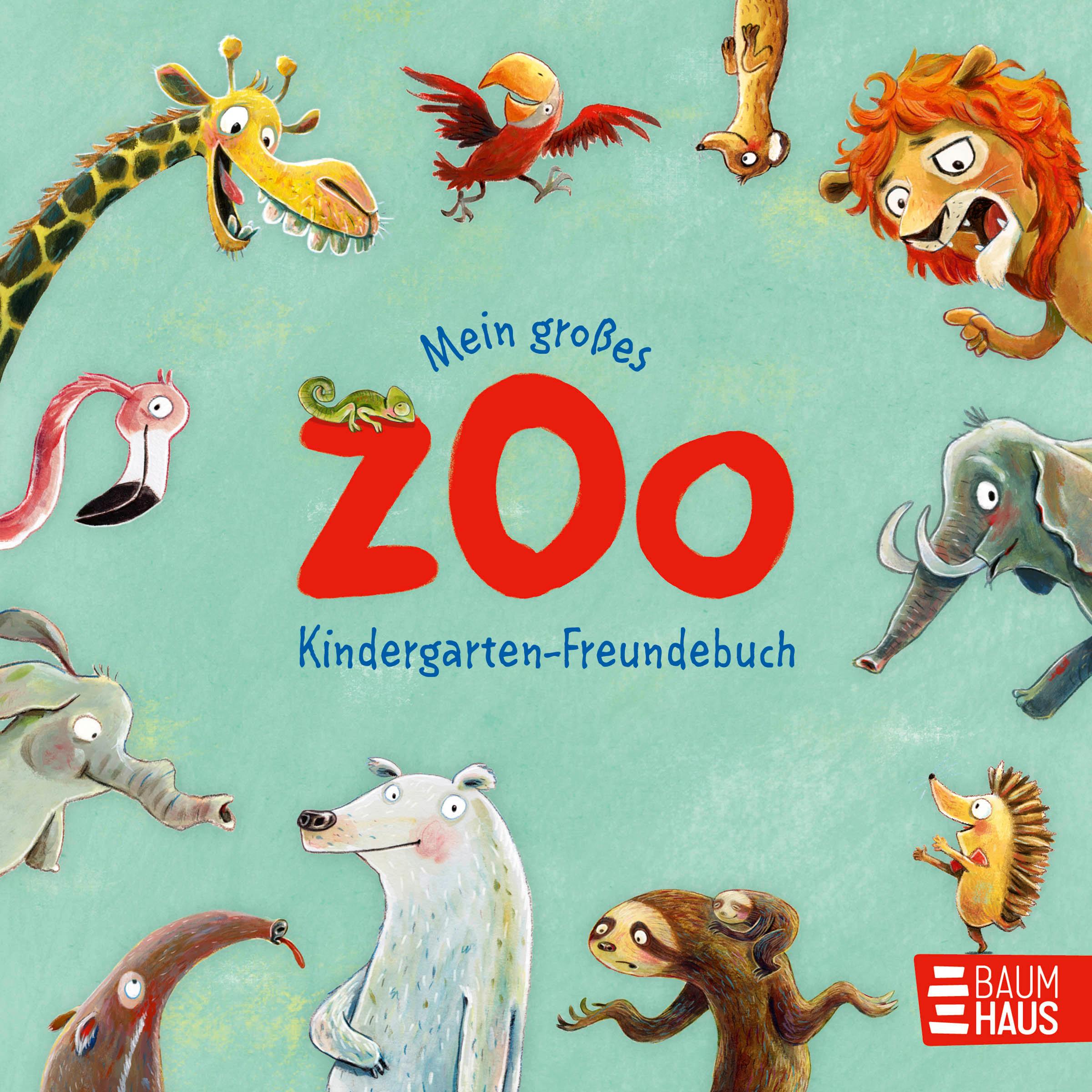 Mein großes Zoo Kindergarten-Freundebuch