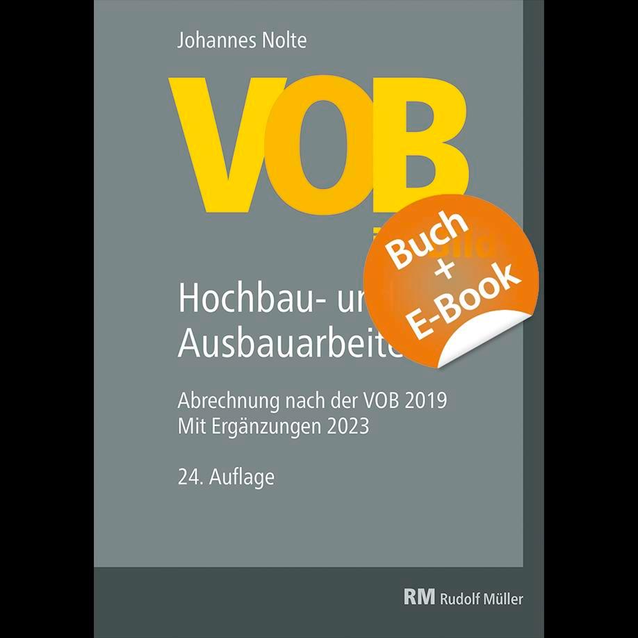 VOB im Bild-Hochbau-und Ausbauarbeiten-mit E-Book