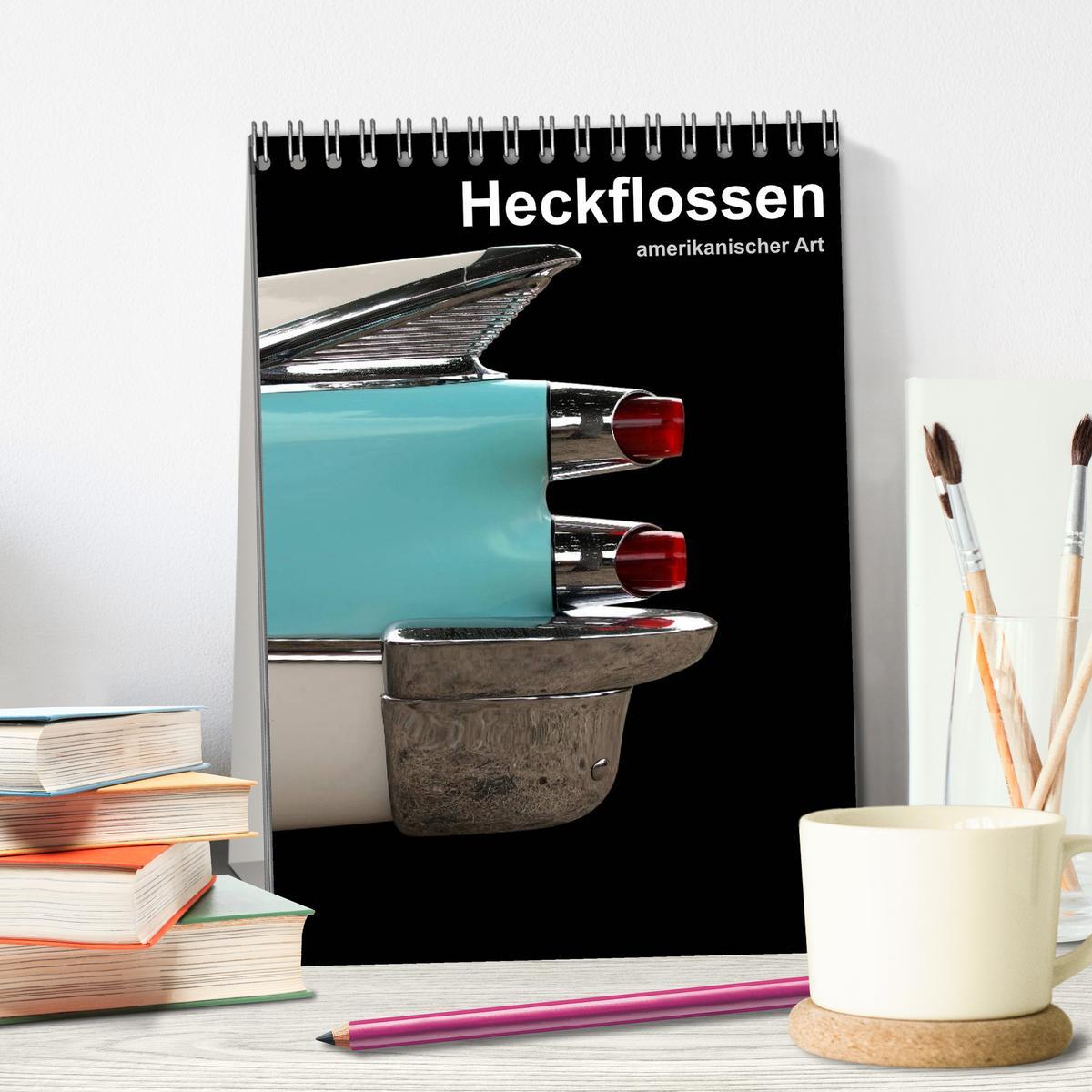 Heckflossen amerikanischer Art - Spezial (Tischkalender 2025 DIN A5 hoch), CALVENDO Monatskalender