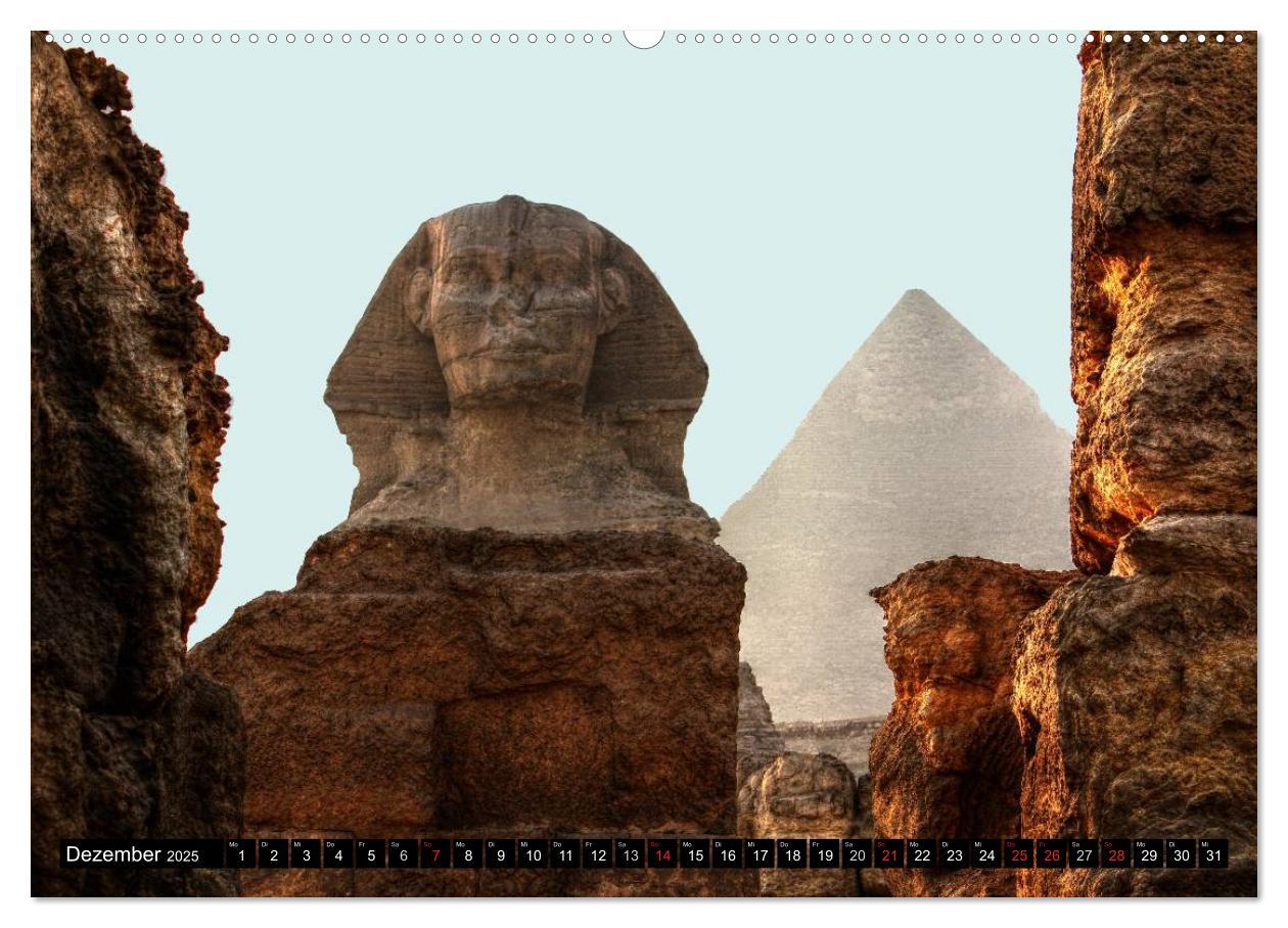 Ägypten - Impressionen (Wandkalender 2025 DIN A2 quer), CALVENDO Monatskalender