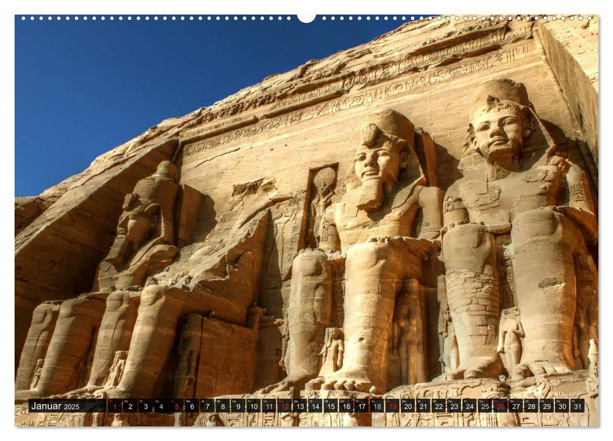 Ägypten - Impressionen (Wandkalender 2025 DIN A2 quer), CALVENDO Monatskalender