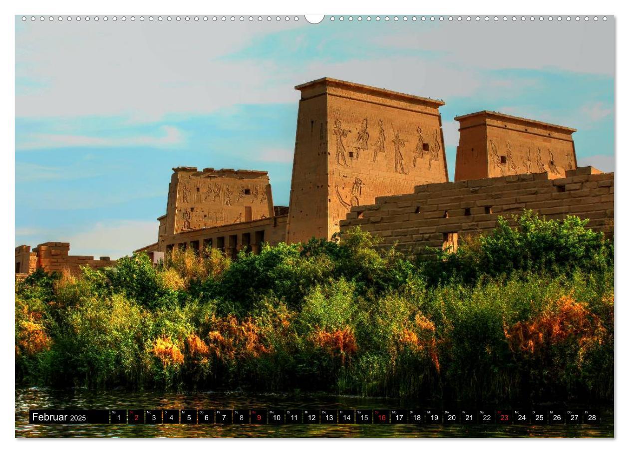 Ägypten - Impressionen (Wandkalender 2025 DIN A2 quer), CALVENDO Monatskalender