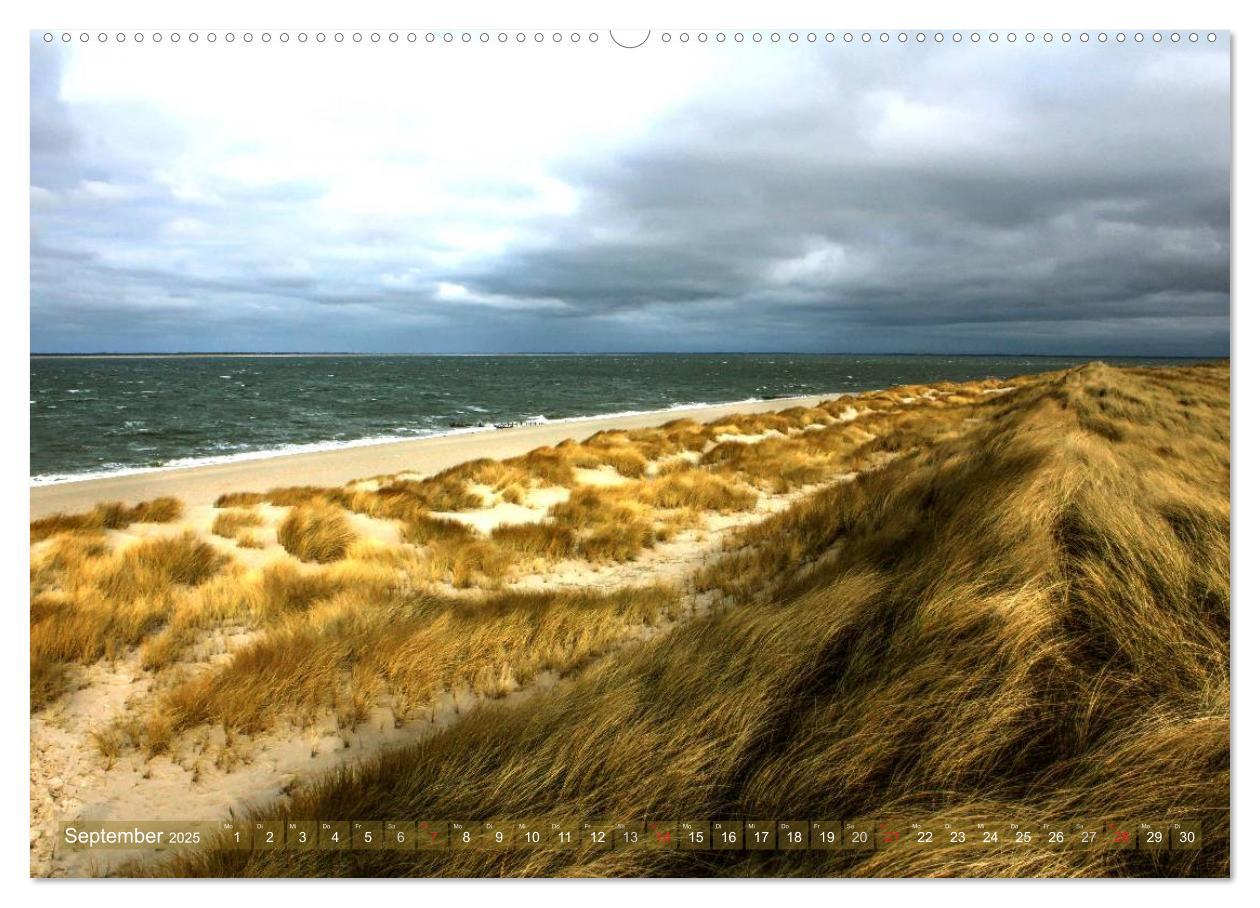 Sylt - Der Ellenbogen (Wandkalender 2025 DIN A2 quer), CALVENDO Monatskalender