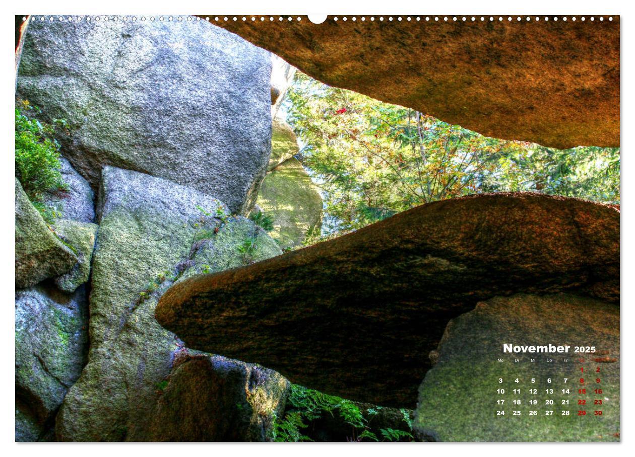 Bilder aus dem schönen Harz (Wandkalender 2025 DIN A2 quer), CALVENDO Monatskalender