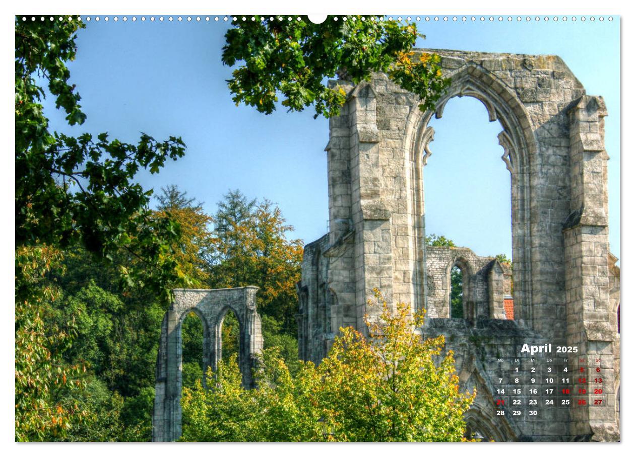 Bilder aus dem schönen Harz (Wandkalender 2025 DIN A2 quer), CALVENDO Monatskalender