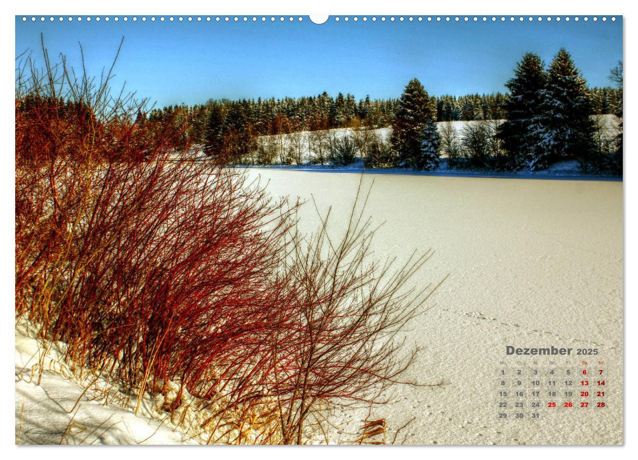 Bilder aus dem schönen Harz (Wandkalender 2025 DIN A2 quer), CALVENDO Monatskalender