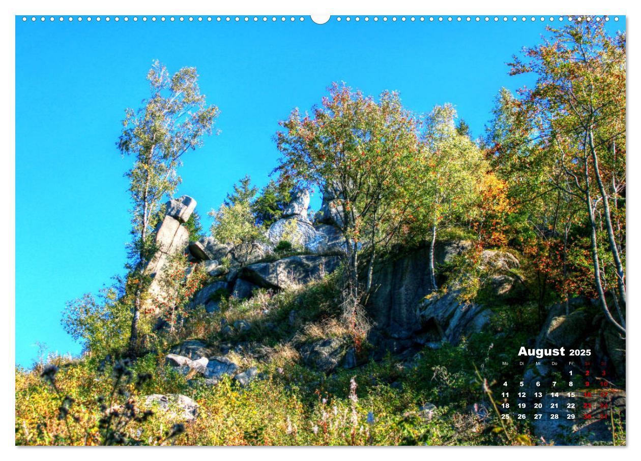 Bilder aus dem schönen Harz (Wandkalender 2025 DIN A2 quer), CALVENDO Monatskalender