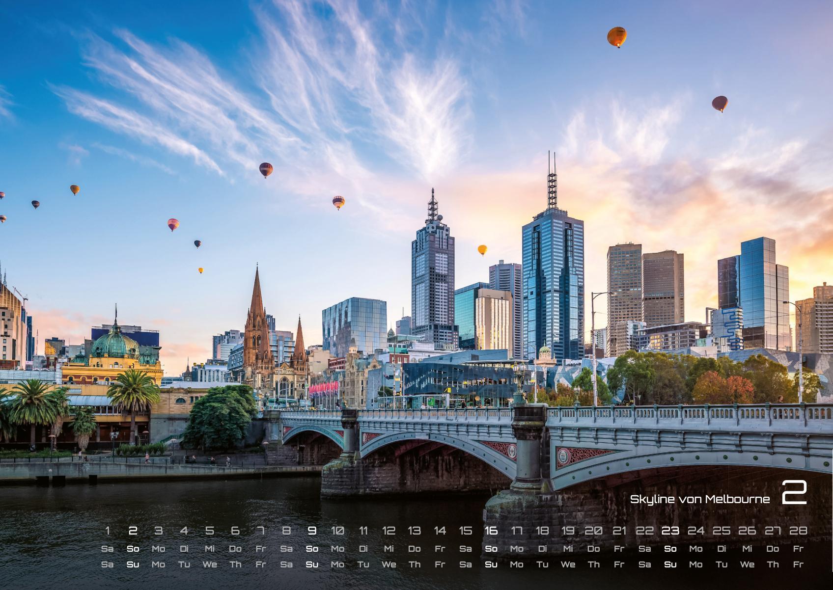 Australien - das Land der Kängurus - 2025 - Kalender DIN A2