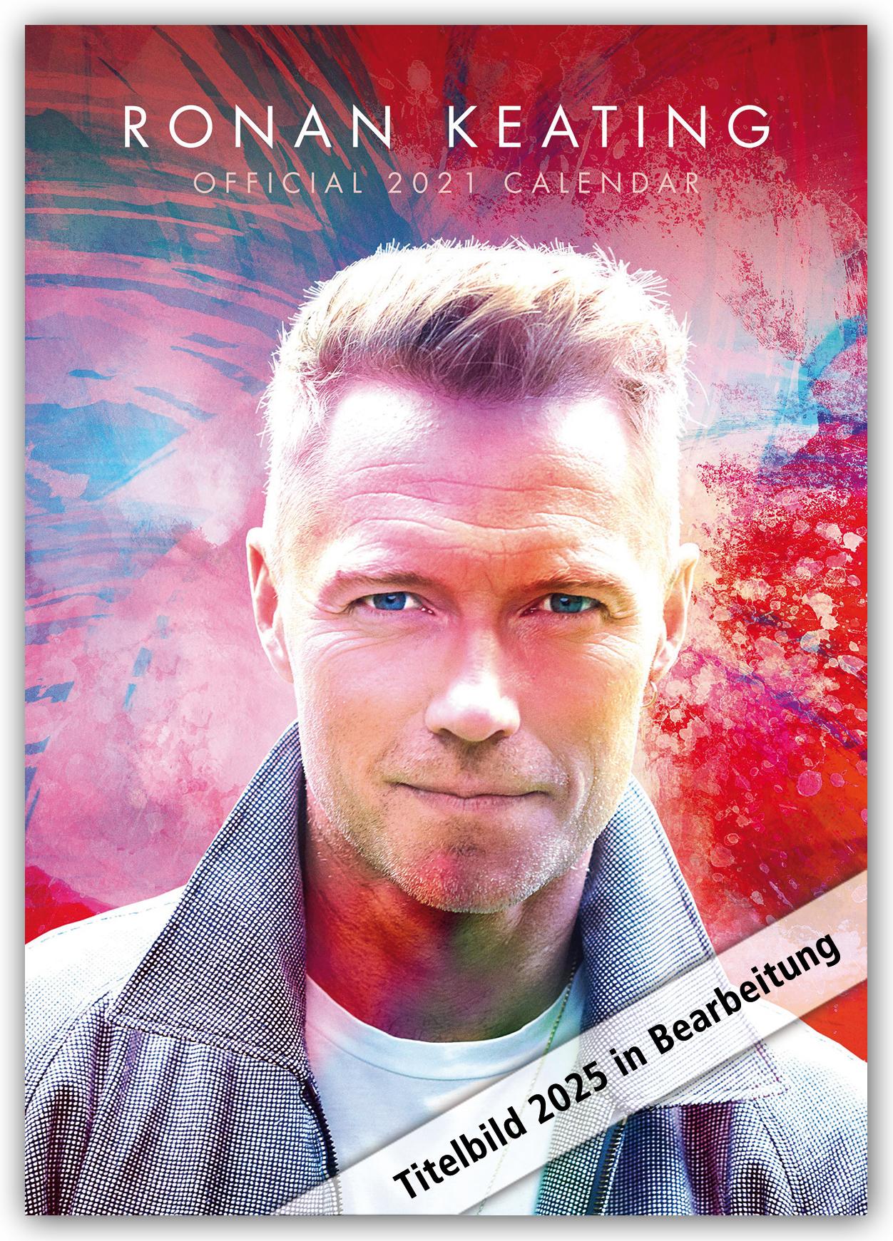 Ronan Keating 2025 - A3-Posterkalender