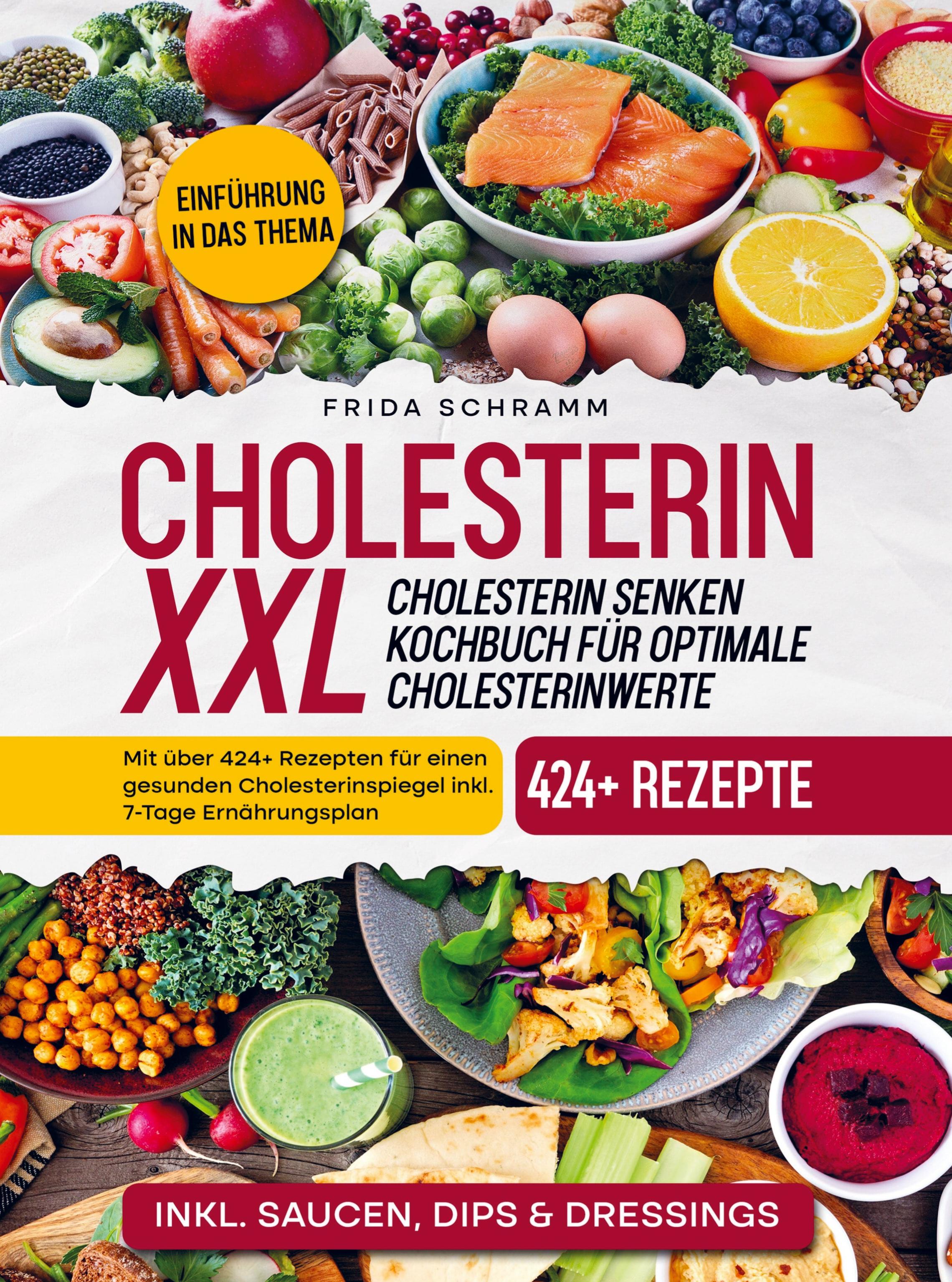 Cholesterin XXL - Cholesterin senken Kochbuch für optimale Cholesterinwerte