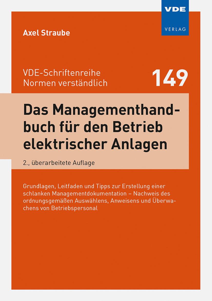 Das Managementhandbuch für den Betrieb elektrischer Anlagen