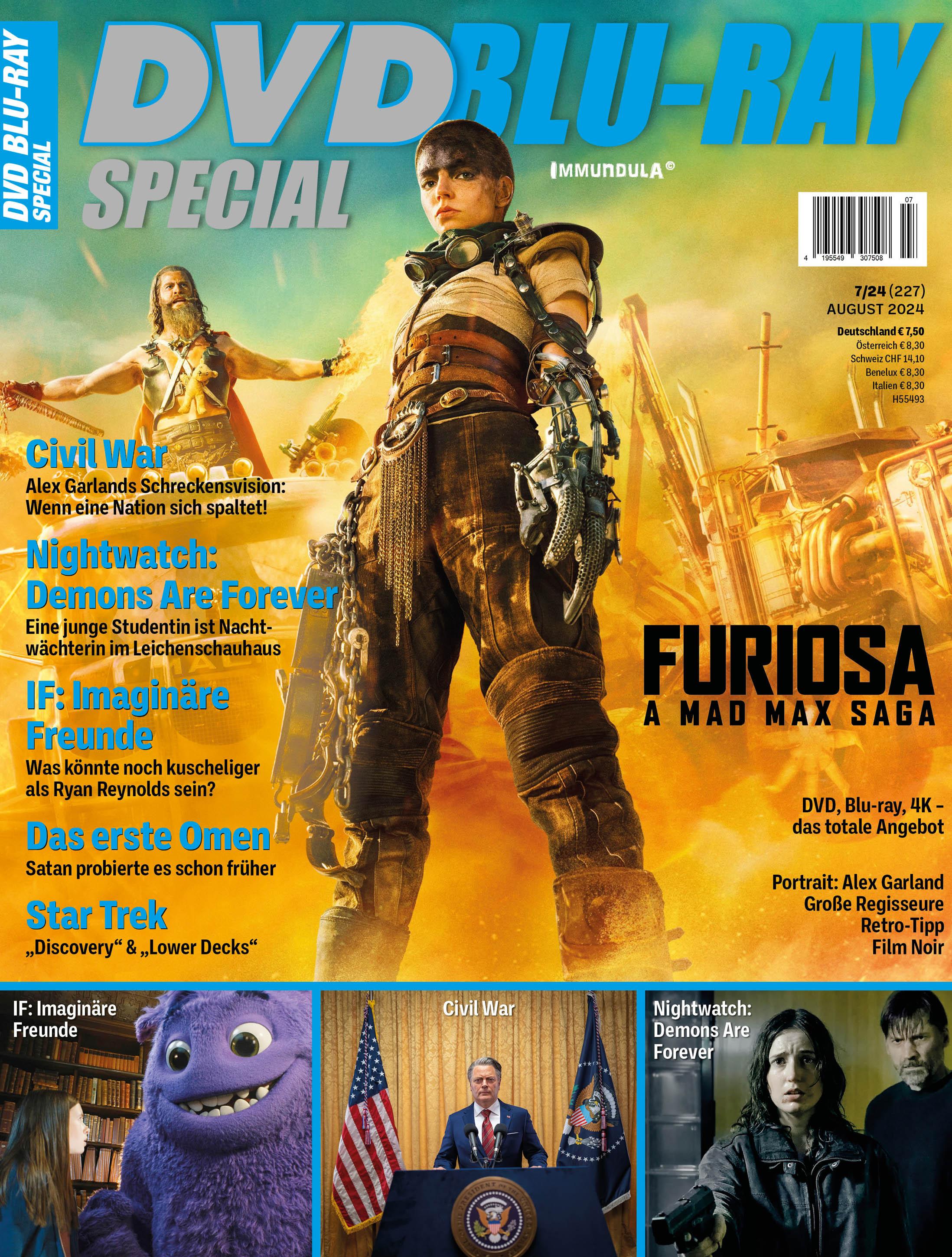 DVD BLU-RAY SPECIAL. Ausgabe August 2024 (#227)