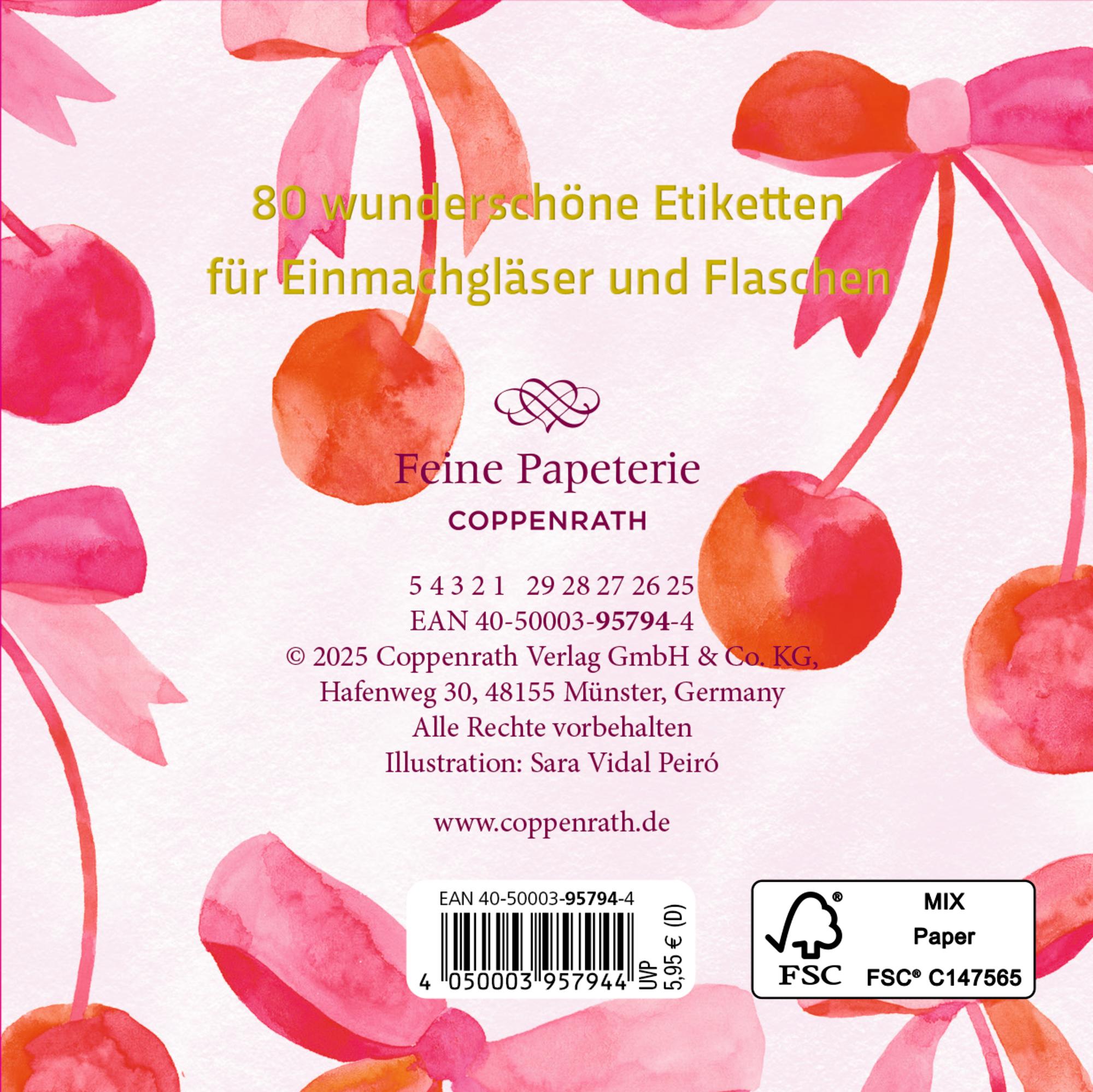 Etikettenbüchlein - All about pink