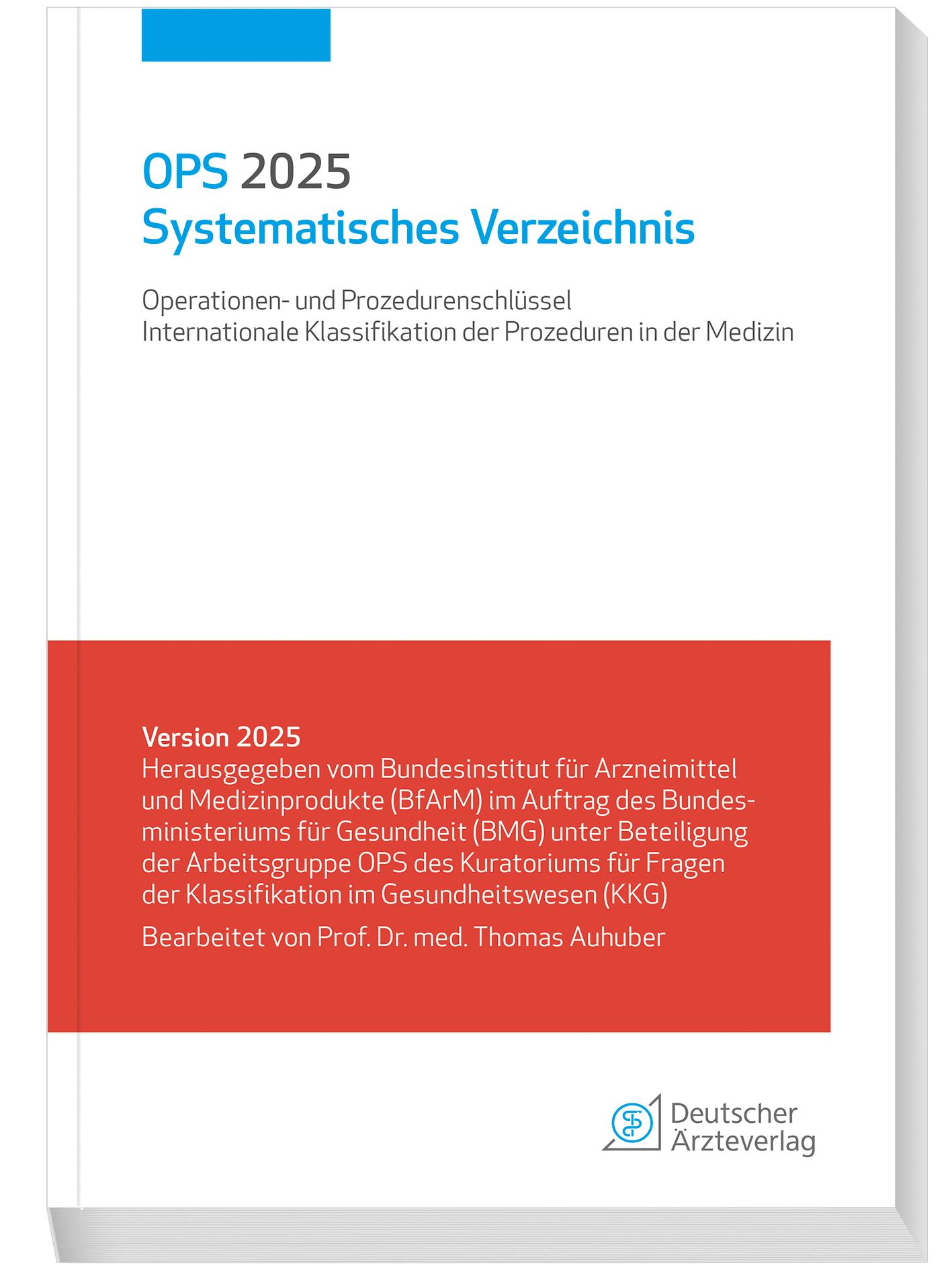 OPS 2025 Systematisches Verzeichnis