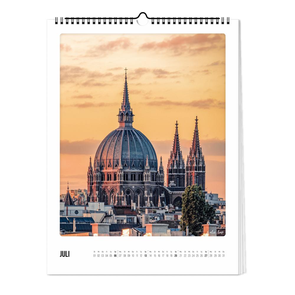 Wandkalender 2025 - Wien