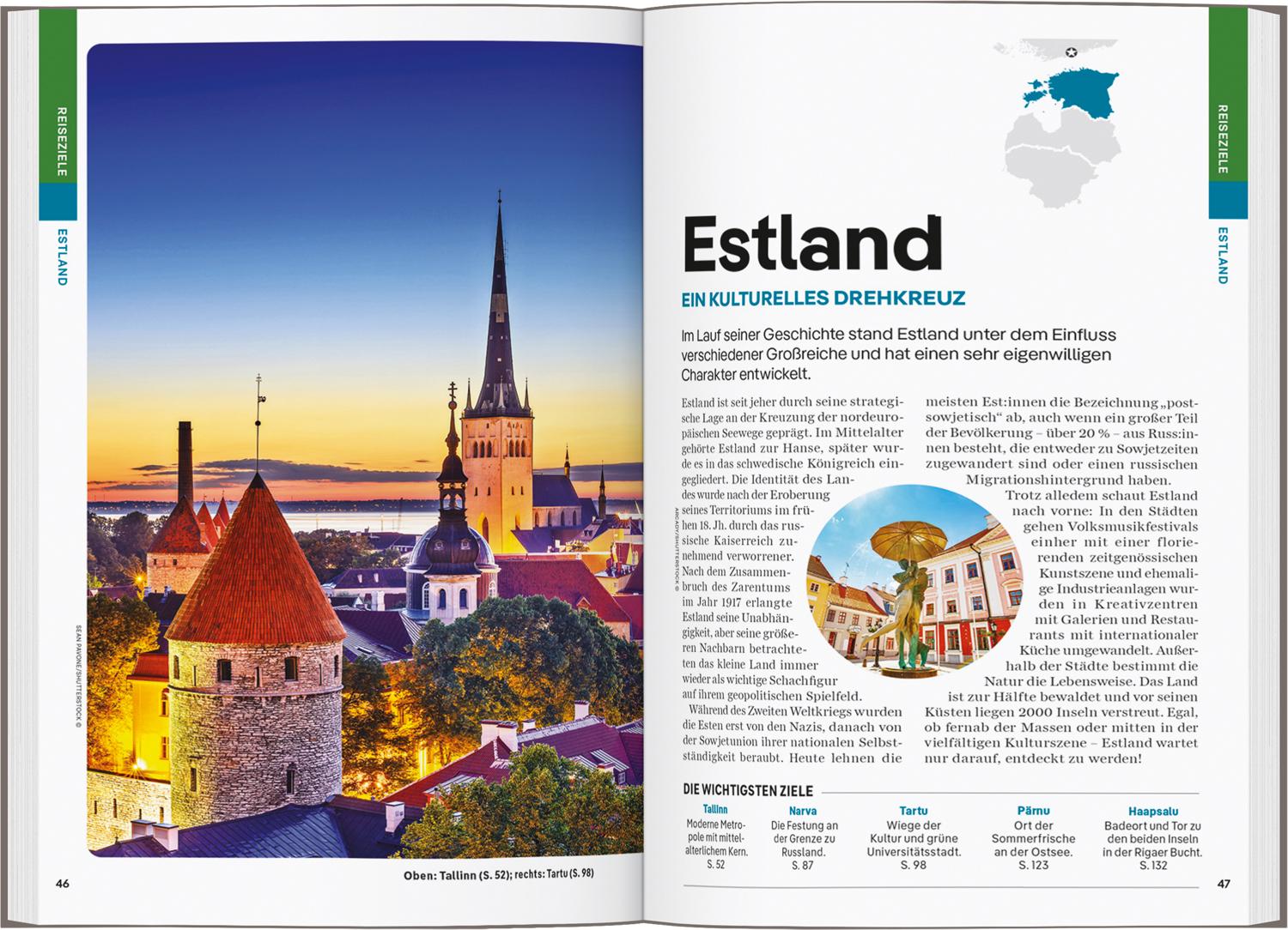 LONELY PLANET Reiseführer Estland, Lettland & Litauen