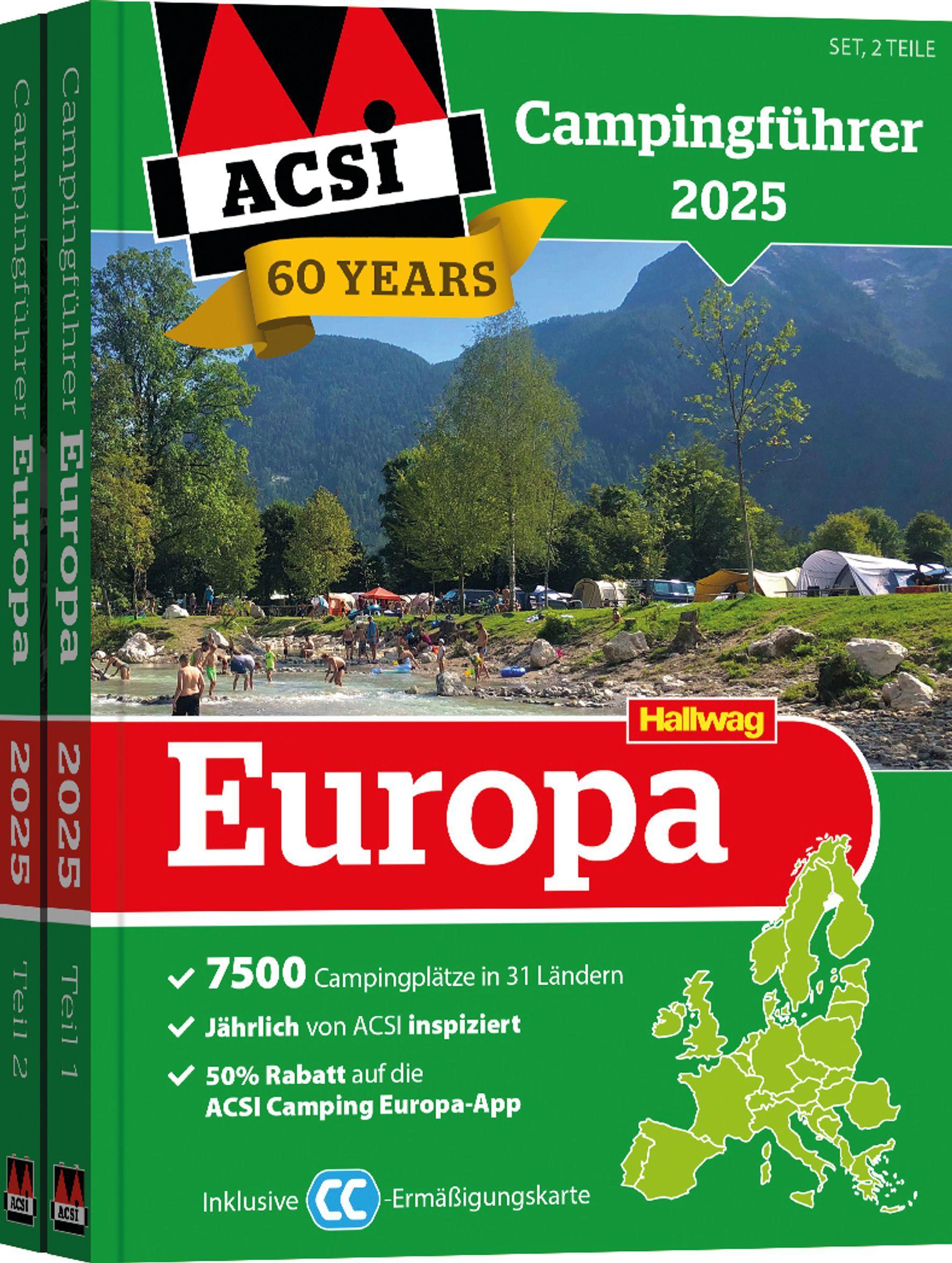 ACSI Campingführer Europa 2025