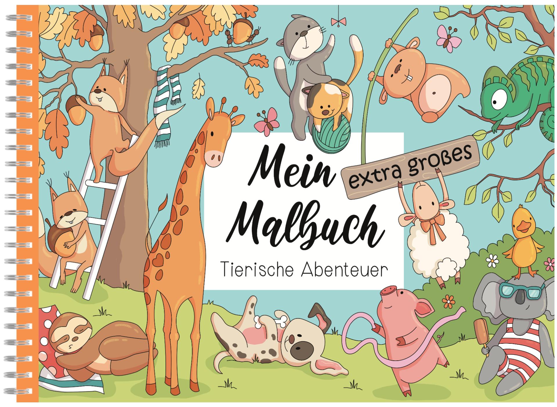 Mein extra großes Malbuch