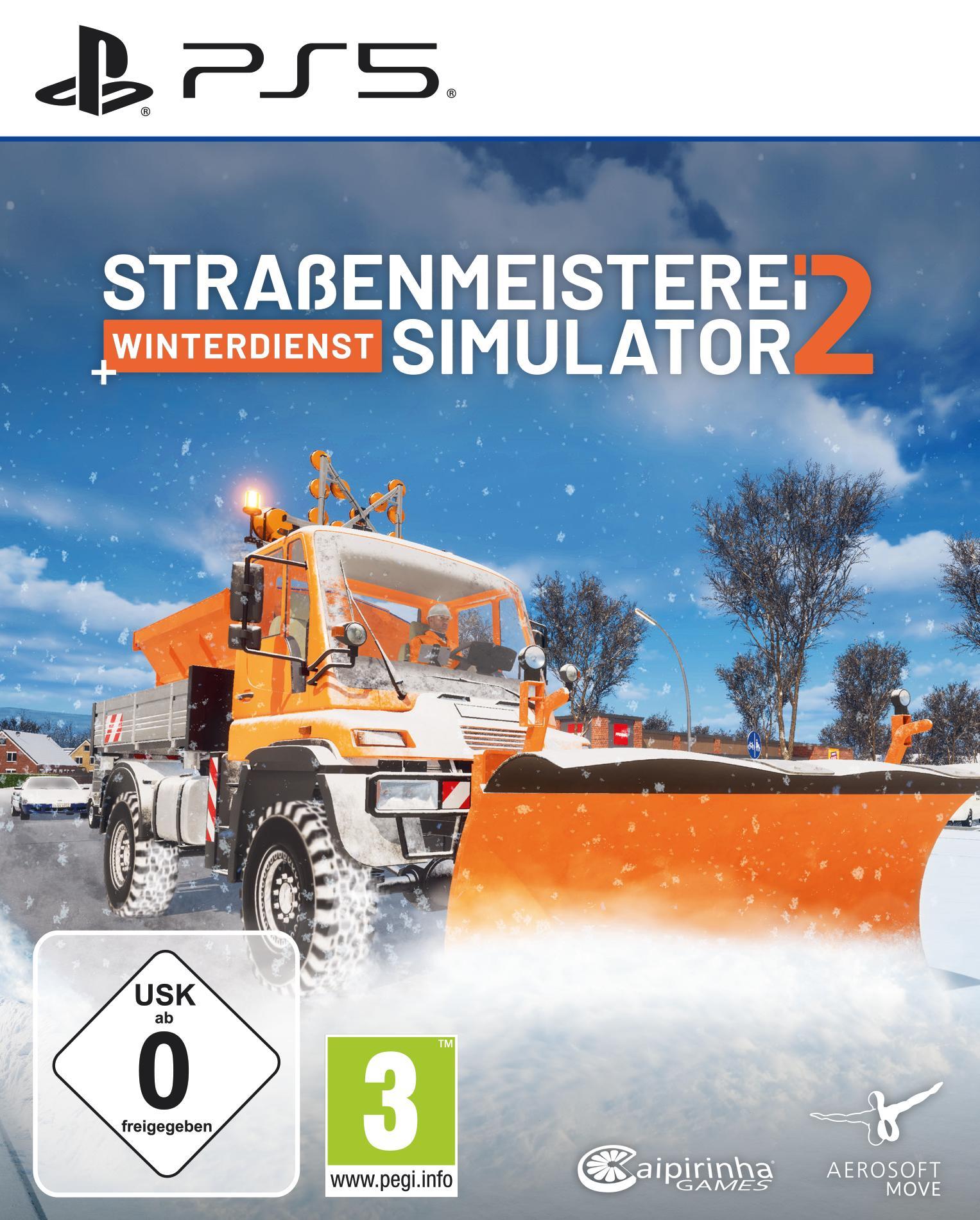 Straßenmeisterei Simulator 2 Winterdienst (PlayStation PS5)