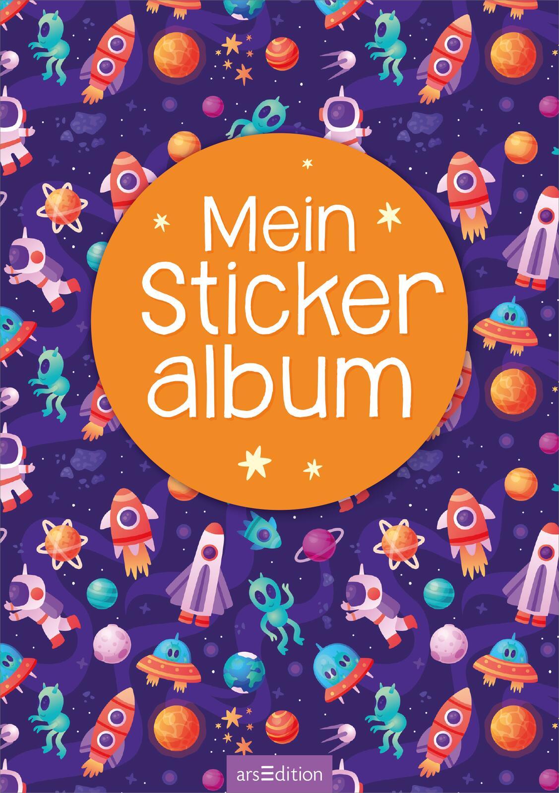 Mein Stickeralbum - Weltall