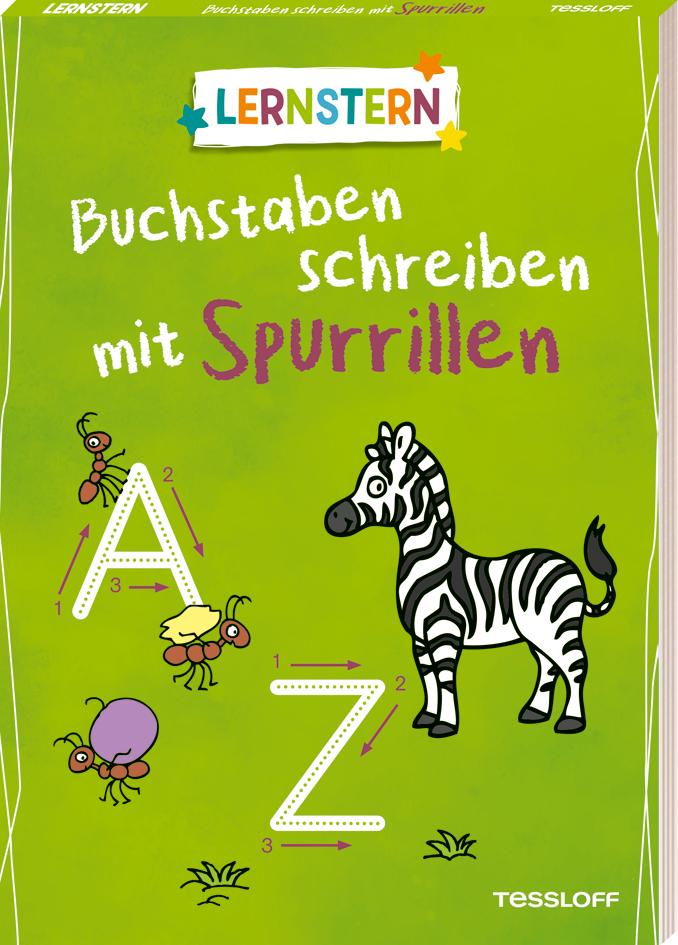 LERNSTERN. Buchstaben schreiben mit Spurrillen