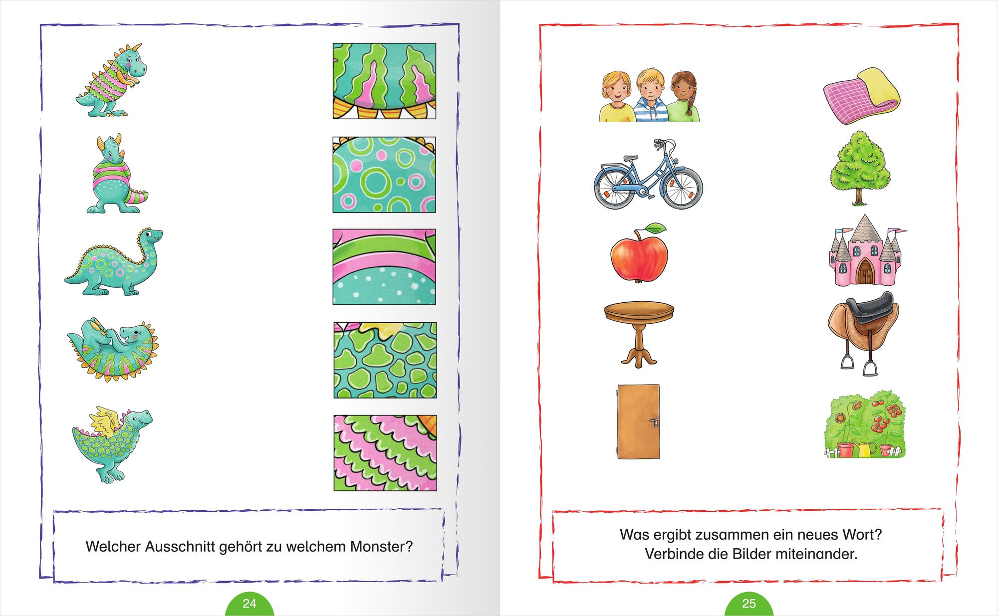 Mein cleveres Vorschulbuch - Logisches Denken und Konzentration