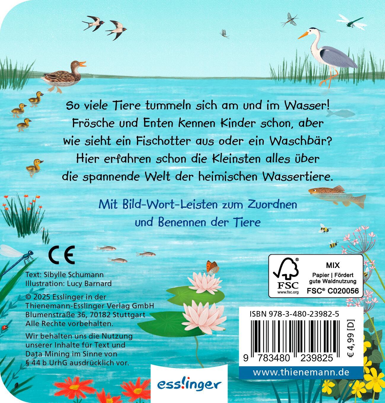 Mein erstes Natur-Wimmelbuch: Tiere am Wasser - Mini-Ausgabe