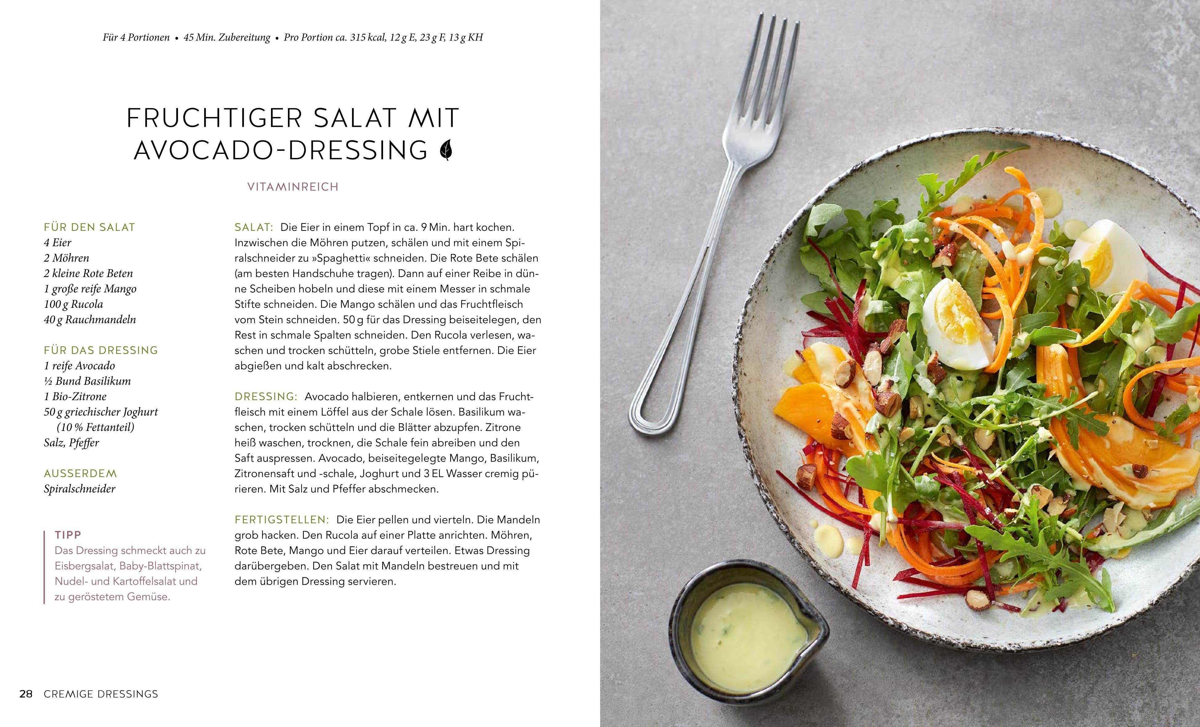 1 Salat - 50 Dressings