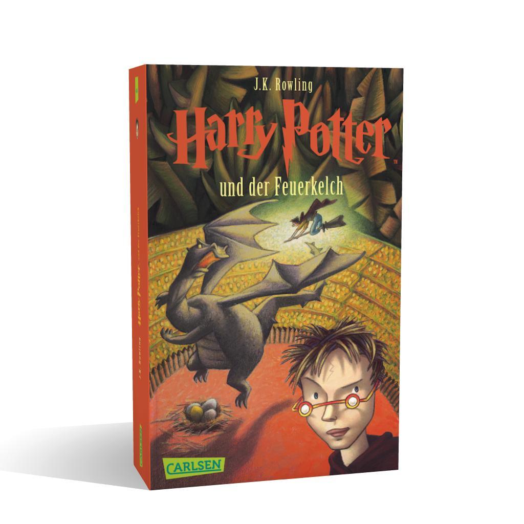 Harry Potter 4 und der Feuerkelch. Taschenbuch