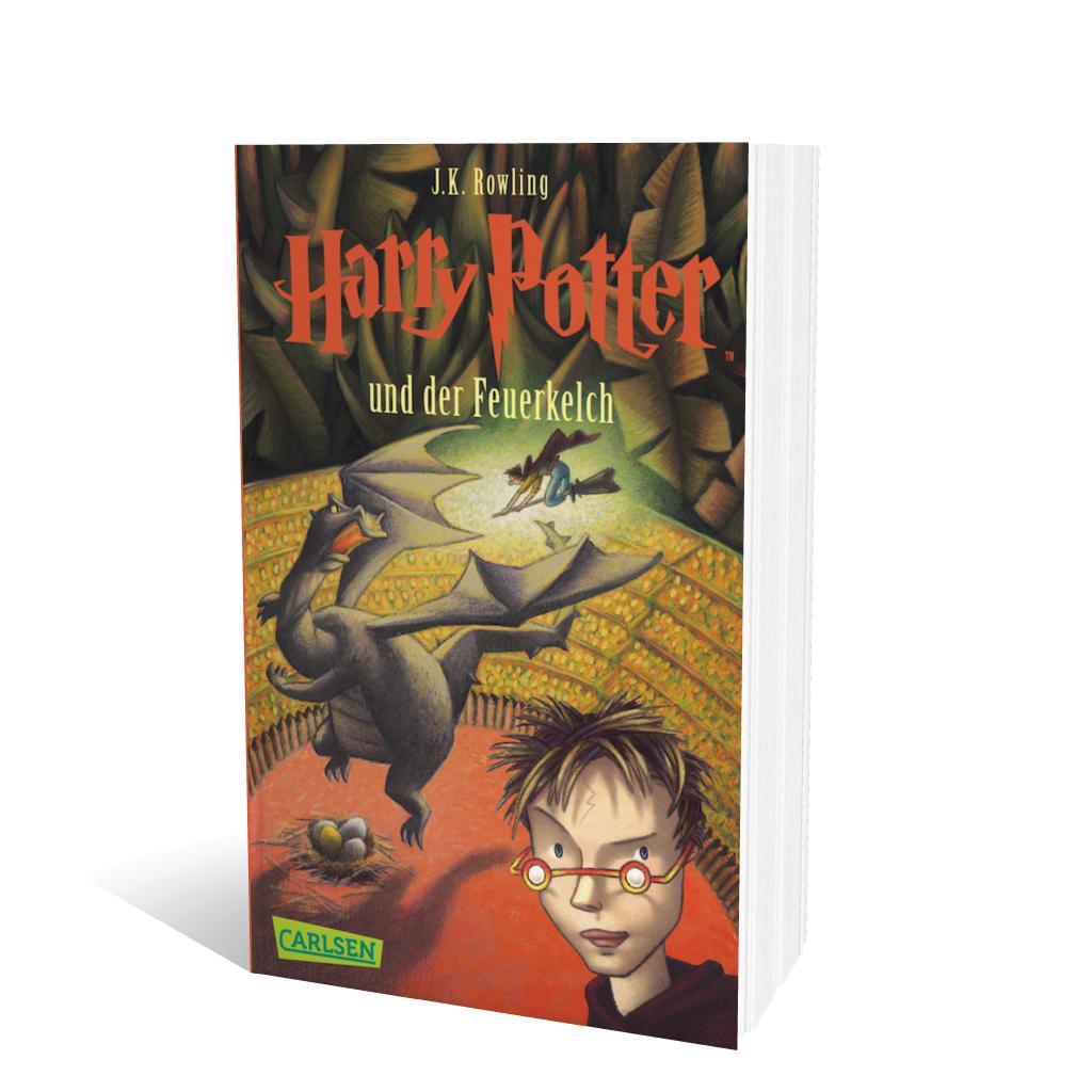 Harry Potter 4 und der Feuerkelch. Taschenbuch